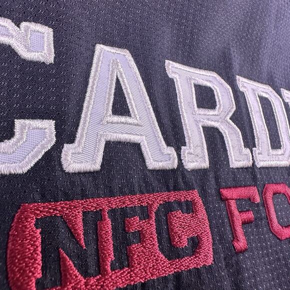 Reebok On Field Arizona Cardinals Zip Up Jacket Size Large Removable Hood - Picture 15 of 16